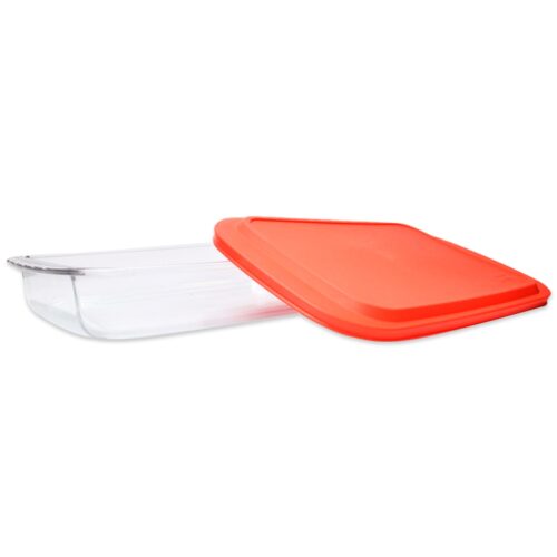 Forma assadeira 5l marinex retangular funda com tampa - Imagem 3