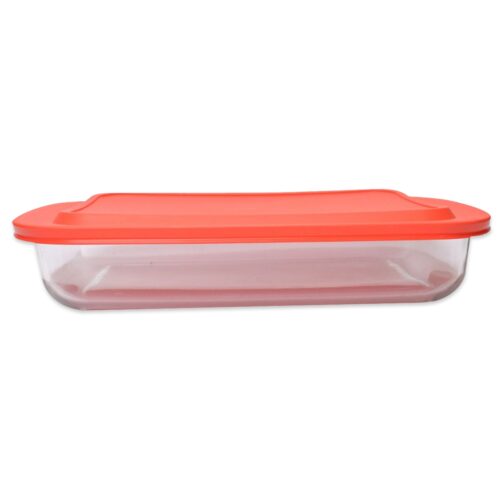 Forma assadeira 5l marinex retangular funda com tampa - Imagem 2