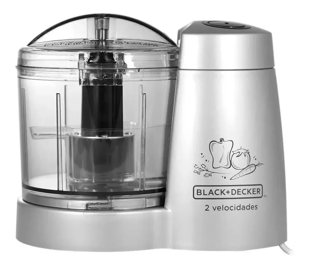 Mini processador com 2 velocidades, capacidade de 0,35 Litros-Black & Decker