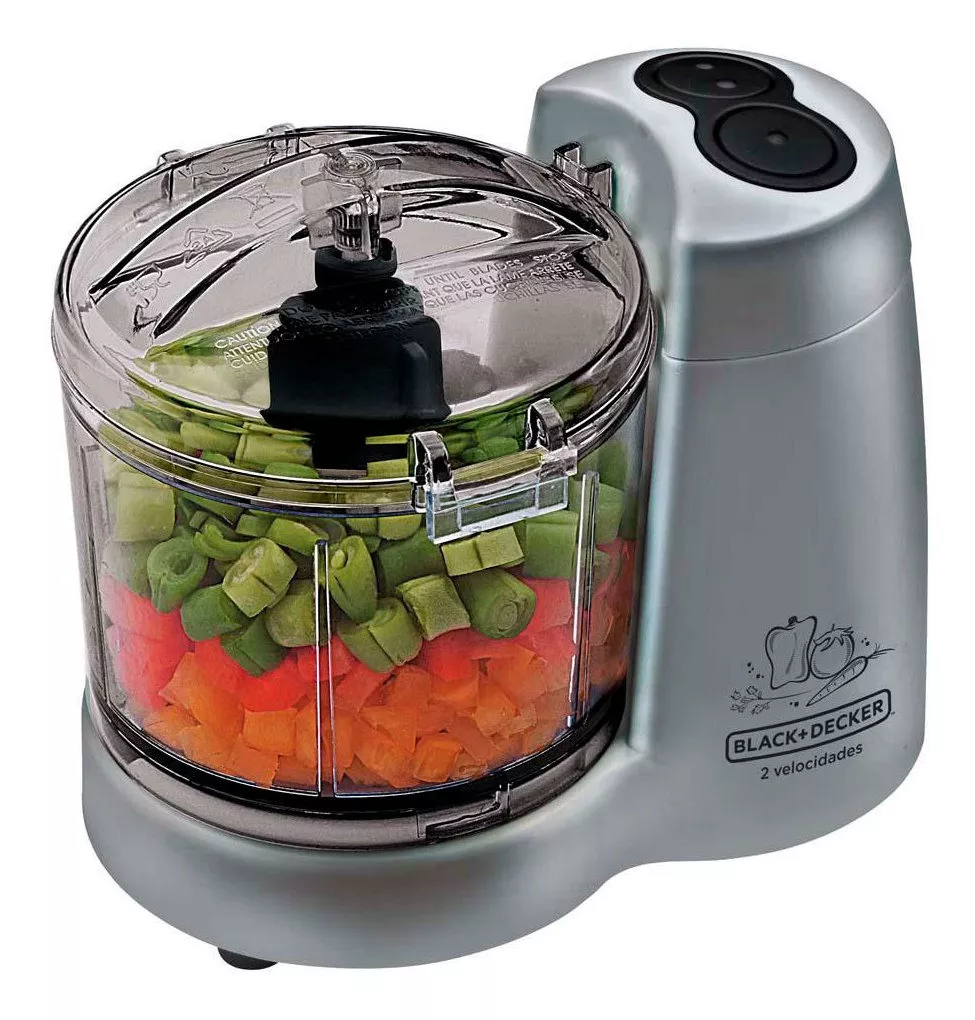 Mini processador com 2 velocidades, capacidade de 0,35 Litros-Black & Decker - Imagem 2