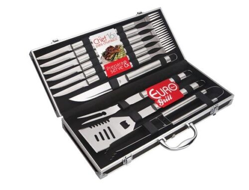 Conjunto para churrasco chef com 16 Peças-Euro Home