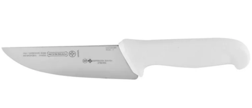 Faca inox desossa para açougue 7-Mundial