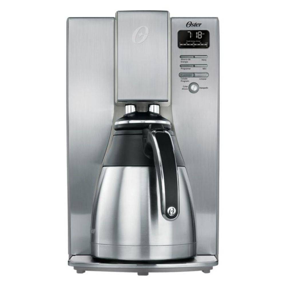 Cafeteira elétrica programável preta com jarra de inox-Oster - Casa ...