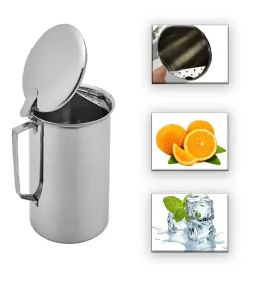 Jarra de inox com aparador 2L- Euro - Imagem 2