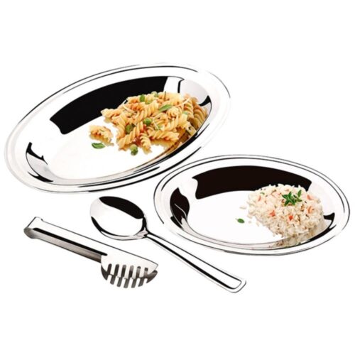 Conjunto Para Arroz E Massas Inox 4 Peças Megainox