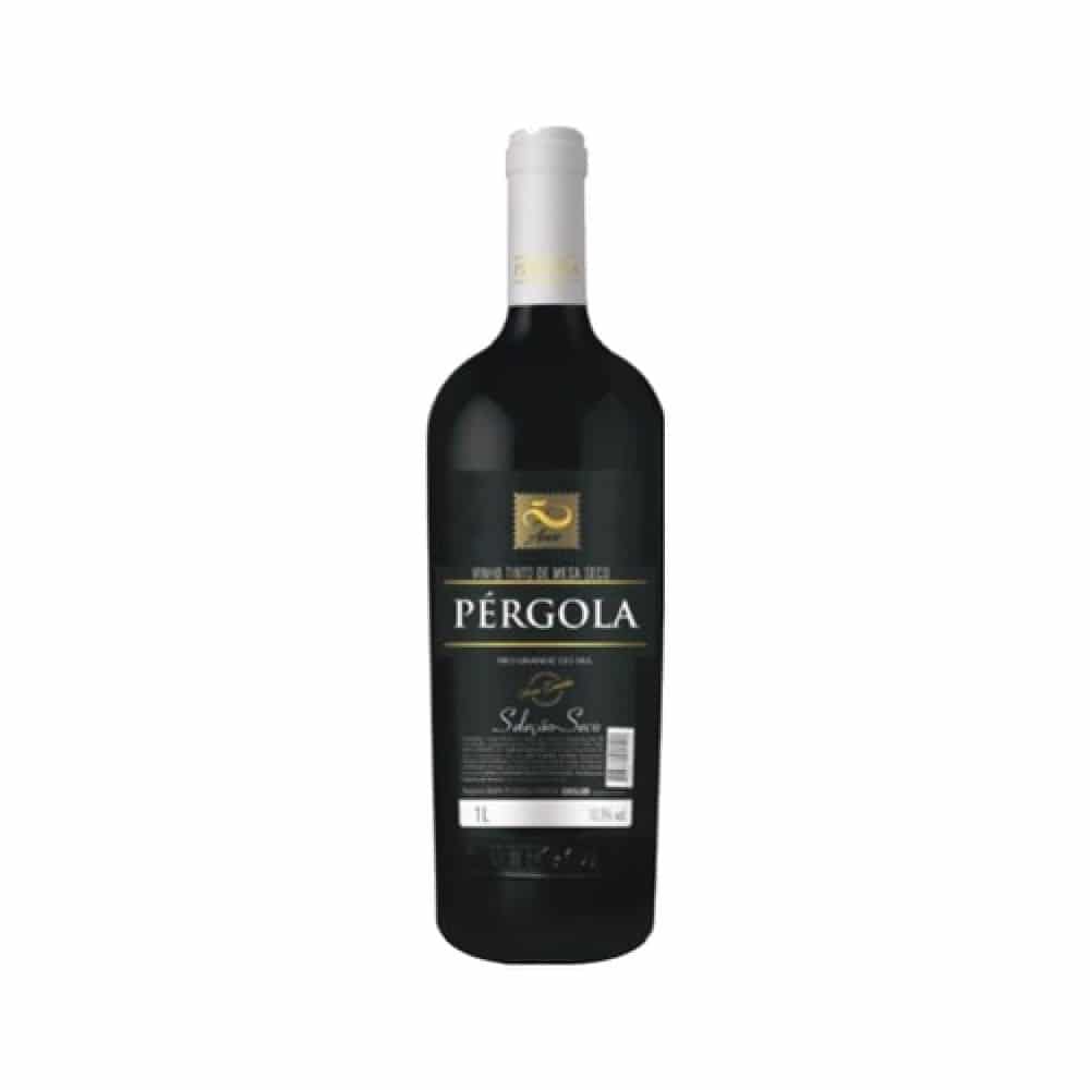 VINHO TINTO PÉRGOLA SECO 1 LITRO