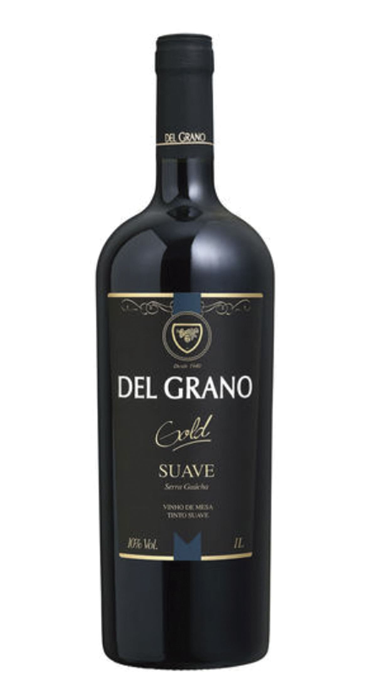 Vinho Tinto bordô Gold Suave Del Grano 1L