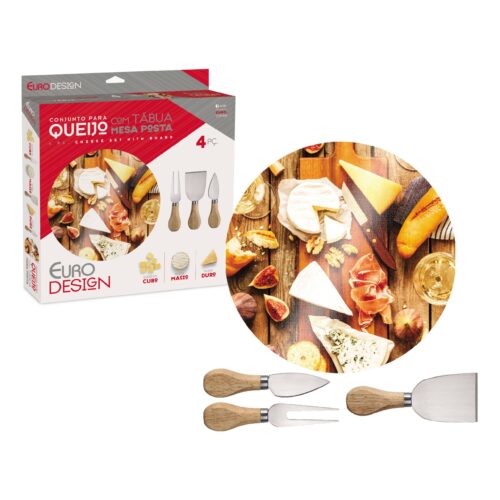 Cj. Para Queijo com Tabua Euro