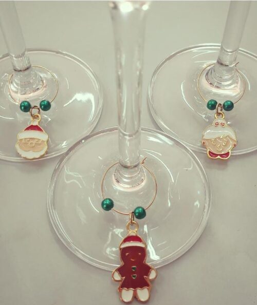 Conjunto com 6 Marcadores de Taças