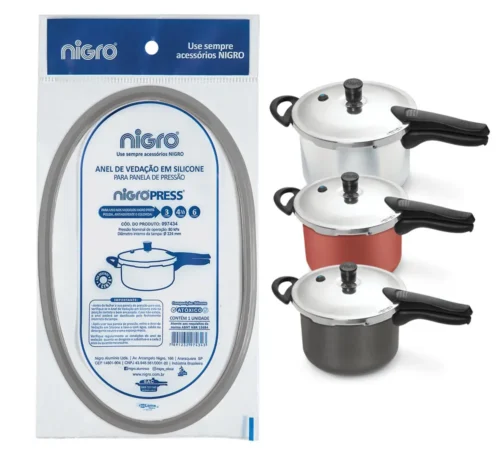 ANEL SILICONE PP NIGRO PRESS 3 A 6 L