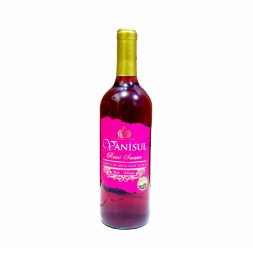 VINHO DE MESA ROSE SUAVE VANISUL 750ML