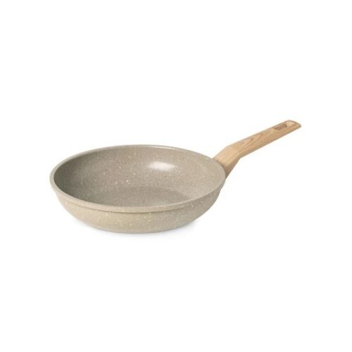 FRIGIDEIRA ANTIADERENTE 1,8L 24CM CORPO EM ALUMINIO E REVESTIMENTO CERAMICO MARBLE EDITION - CINZA DUST  OSTER